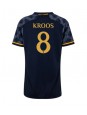 Real Madrid Toni Kroos #8 Replika Borta Kläder Dam 2023-24 Kortärmad